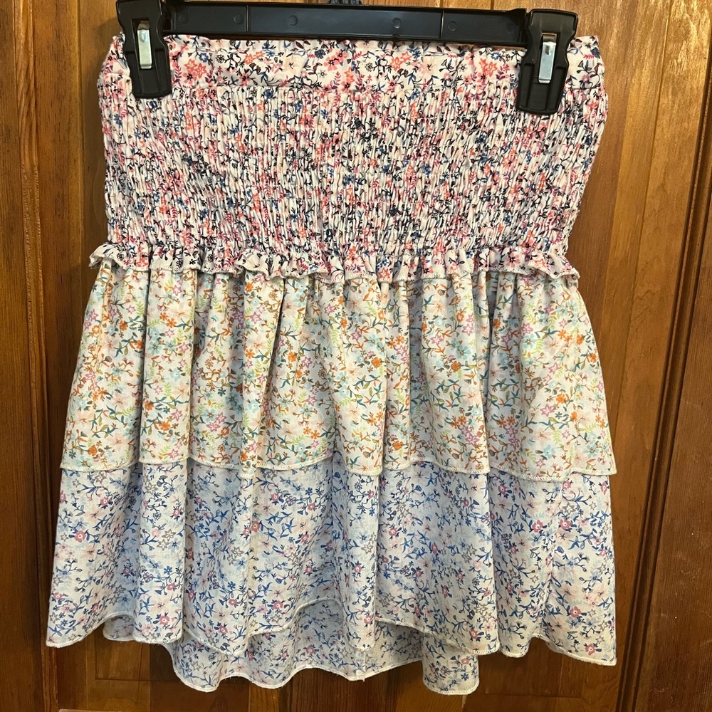 Hyfve Floral Mini Skirt